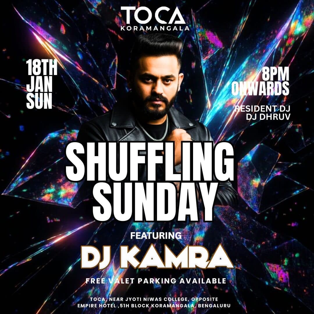 Shuffling Sunday : Bollywood Night Ft DJ Kamra