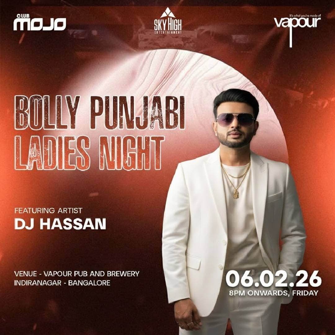 Bolly Punjabi Ladies Night At Vapour Indiranagar