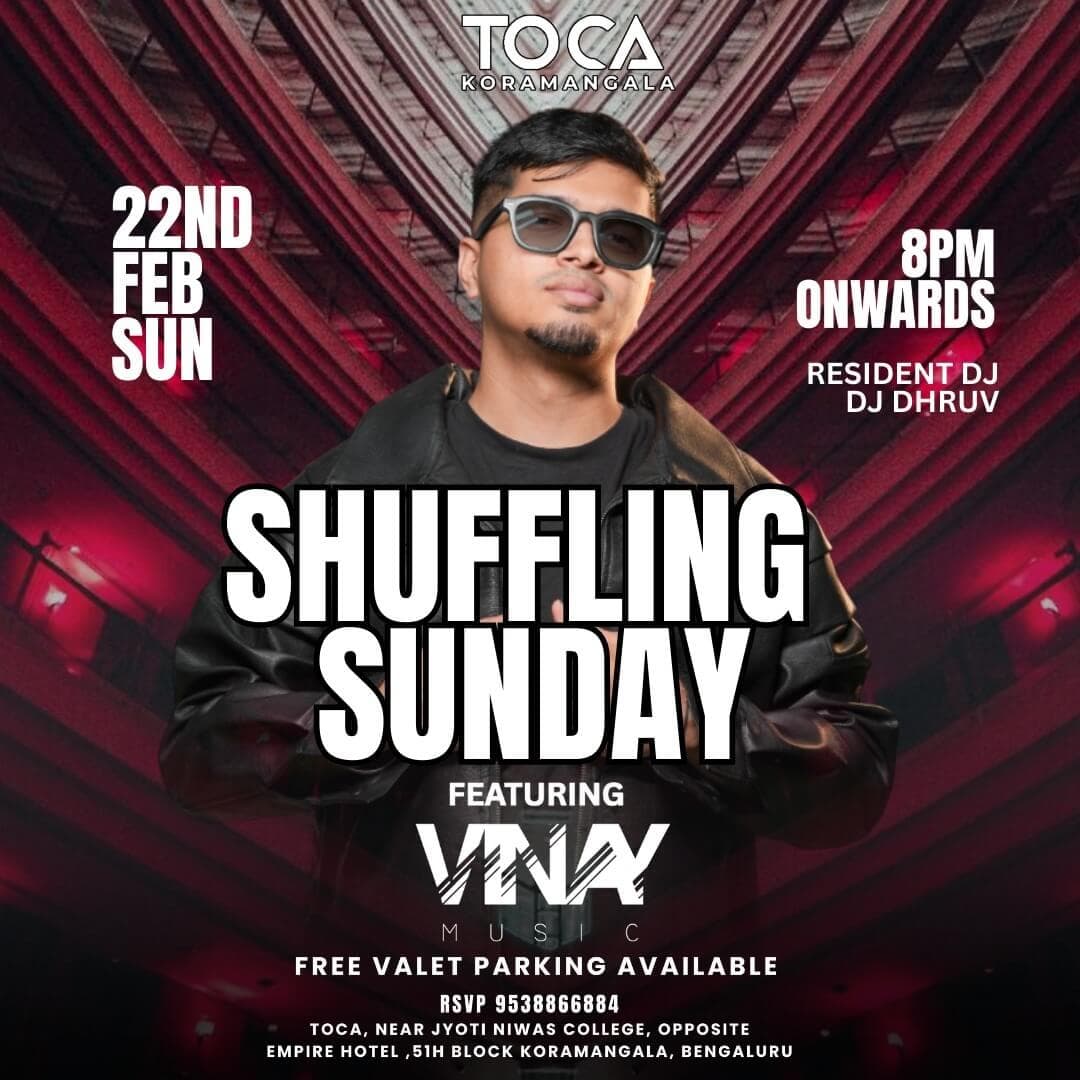 Shuffling Sunday | Bollywood Night Ft DJ Vinay Music