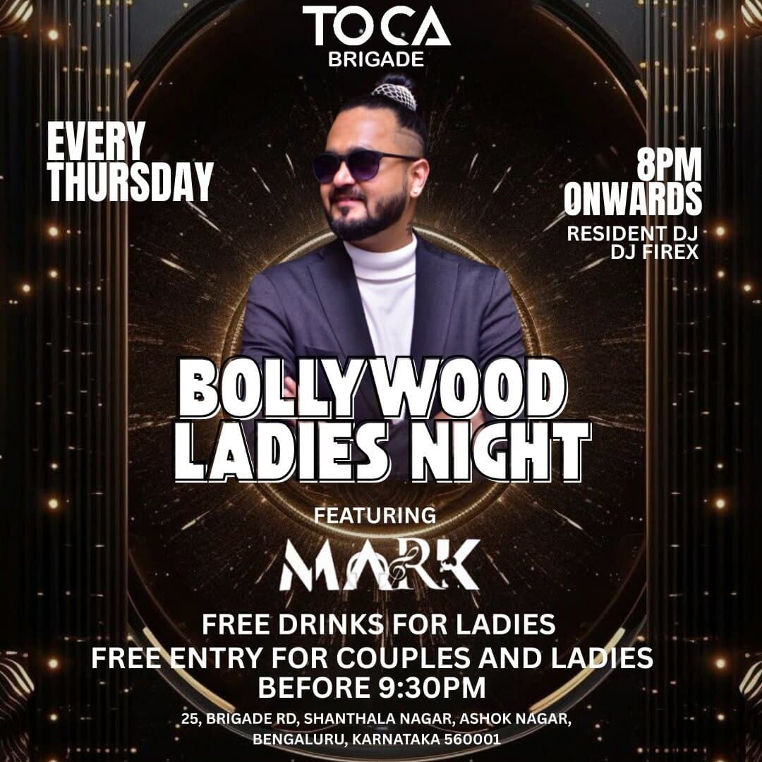 Bollywood Ladies Night Ft DJ Mark