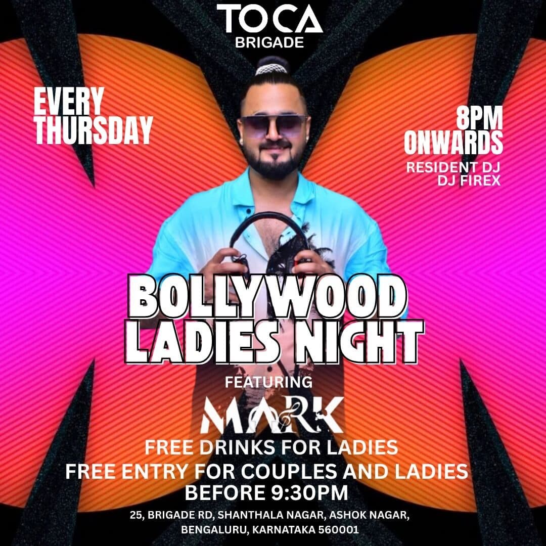 Bollywood Ladies Night ft DJ Mark