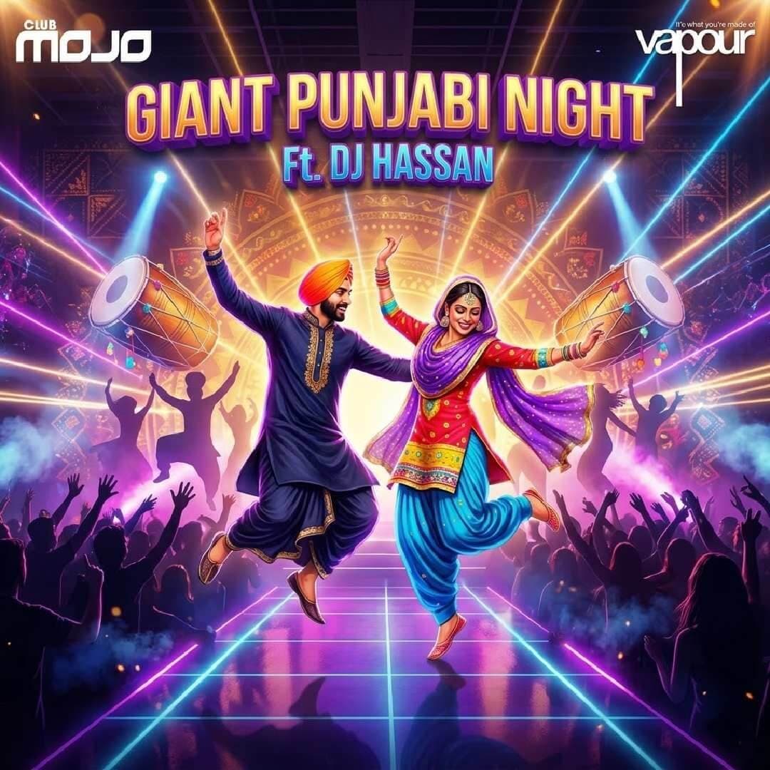 Giant Punjabi Pure Music Nights Ft DJ Hassan
