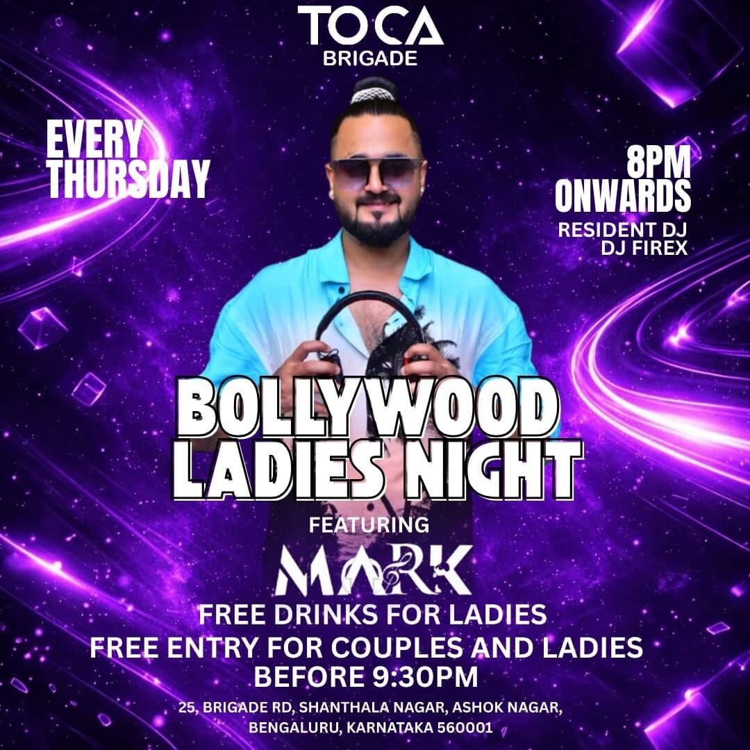 Bollywood Ladies Night ft DJ Mark
