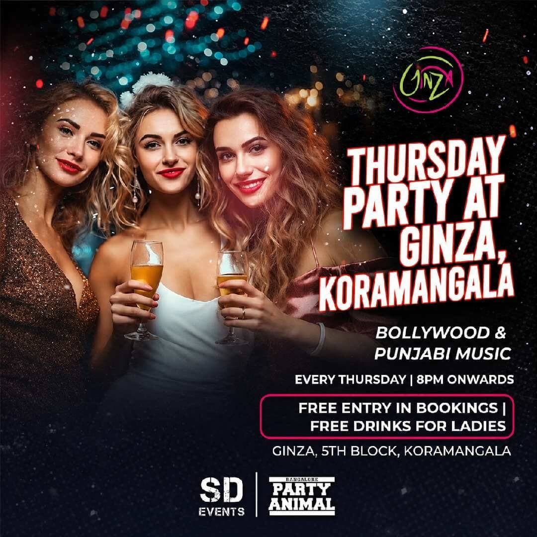 Thursday Lets Party | Ginza