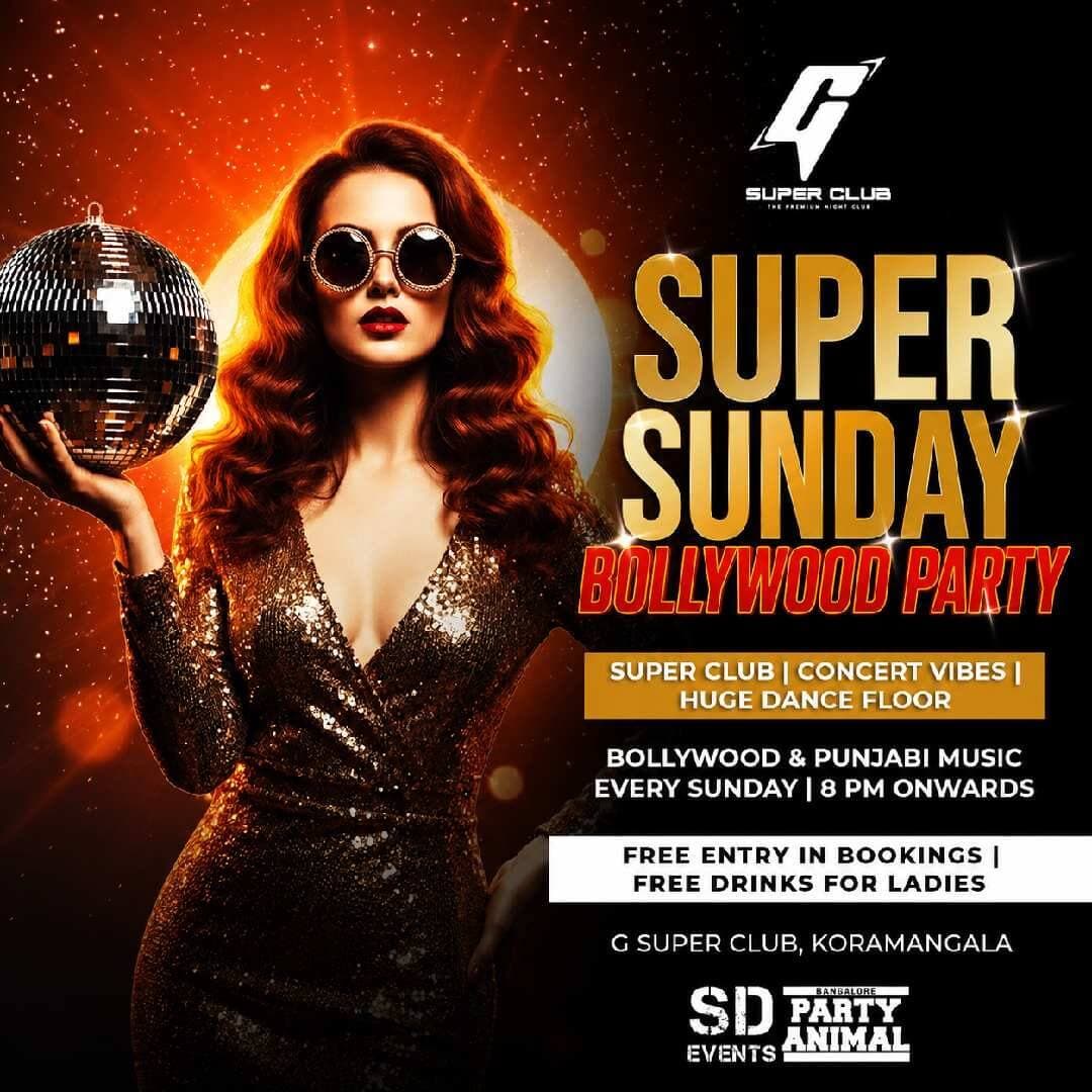 Super Sunday Bollywood Party