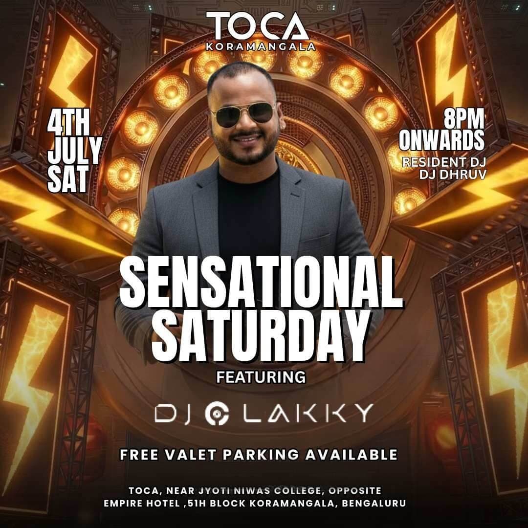 Sensational Saturday: Bollywood Punjabi Night Ft DJ Lakky