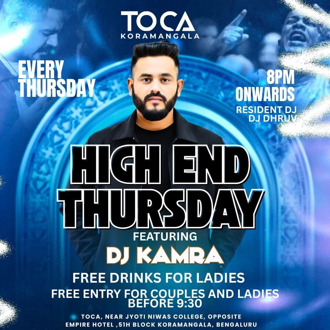 High End Thursday : Bollywood Night ft DJ Kamra