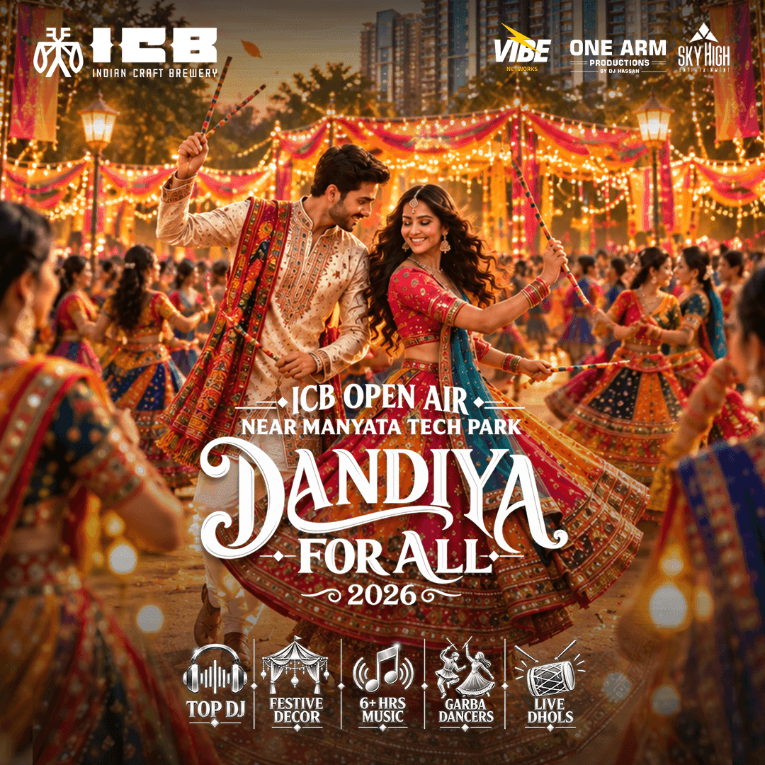 Dandiya For All Open Air ICB Manyata 2026