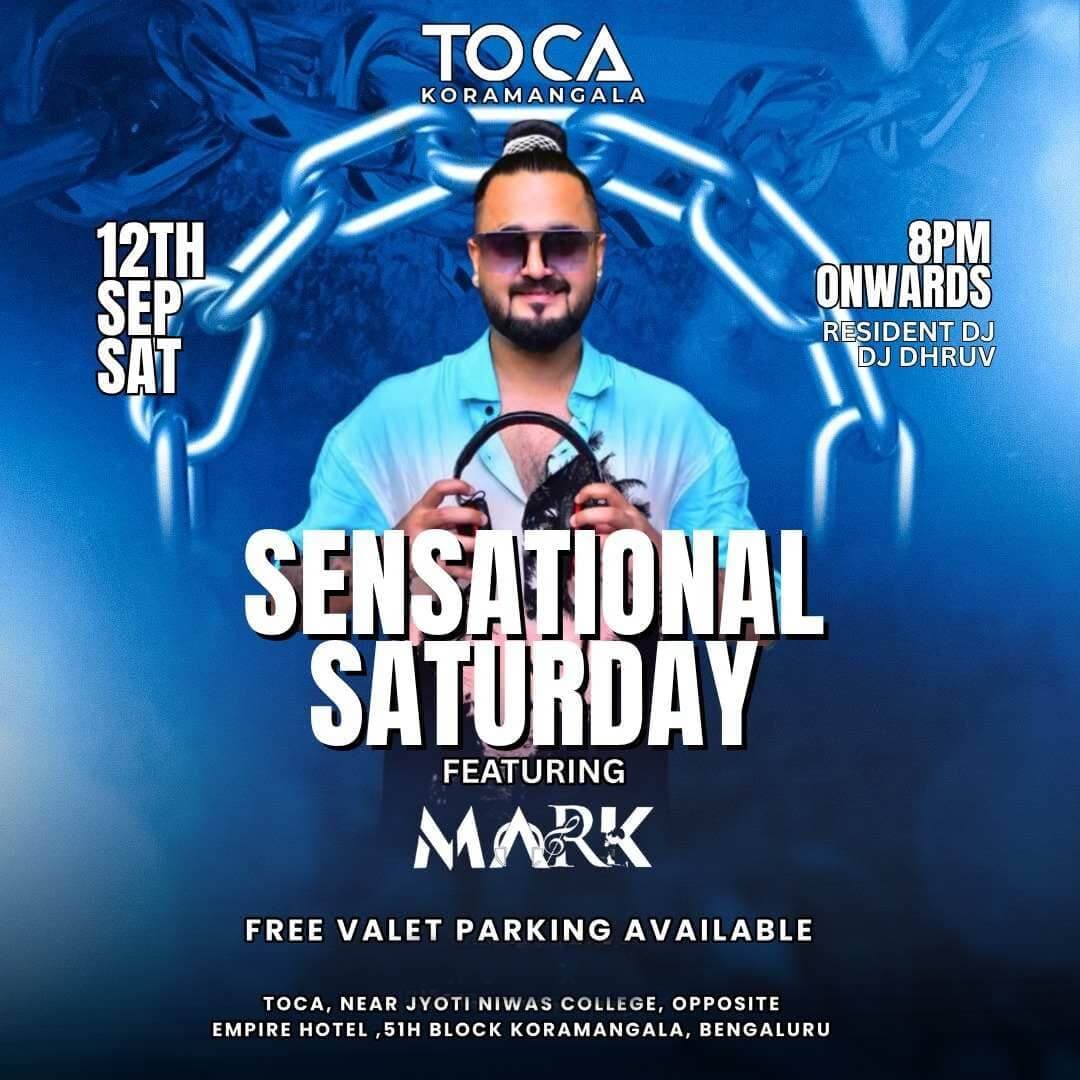 Sensational Saturday: Bollywood DJ Party Ft DJ Mark