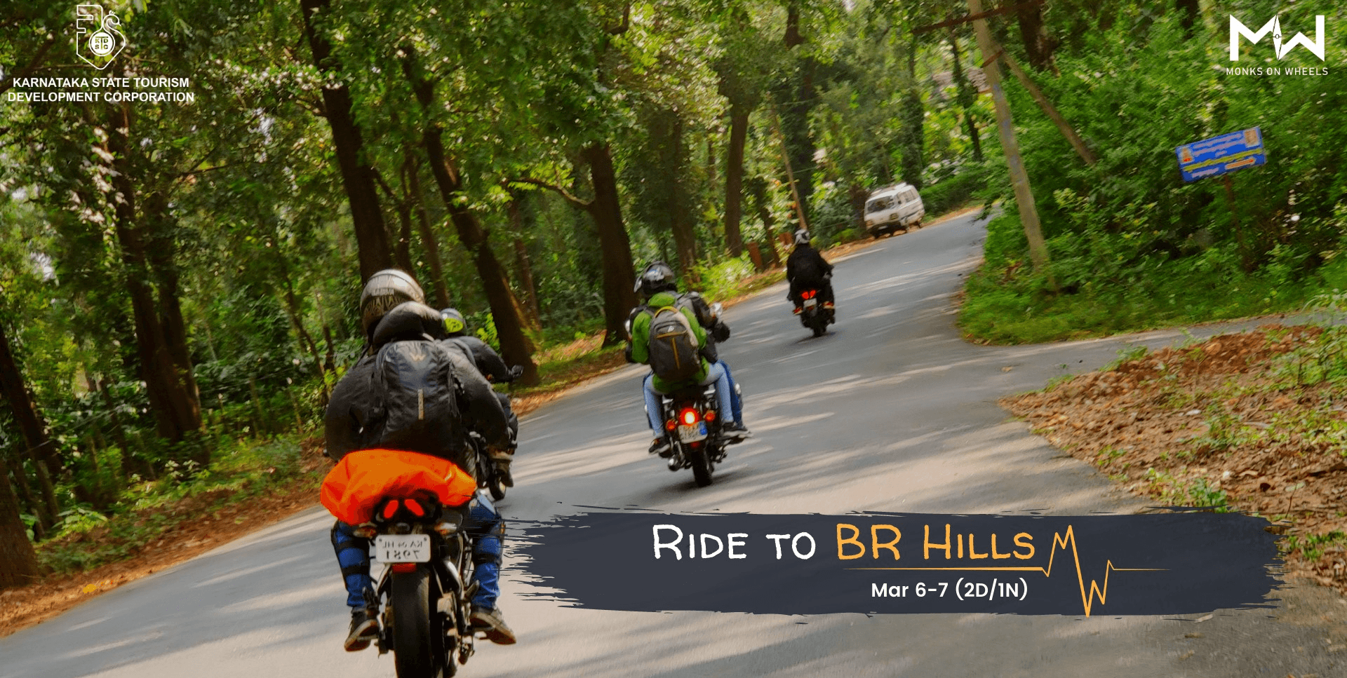 Ride to BR Hills || Monks on Wheels