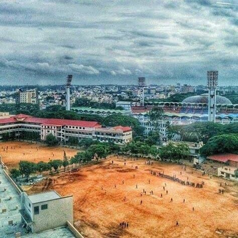 St Joseph's Indian high school ground